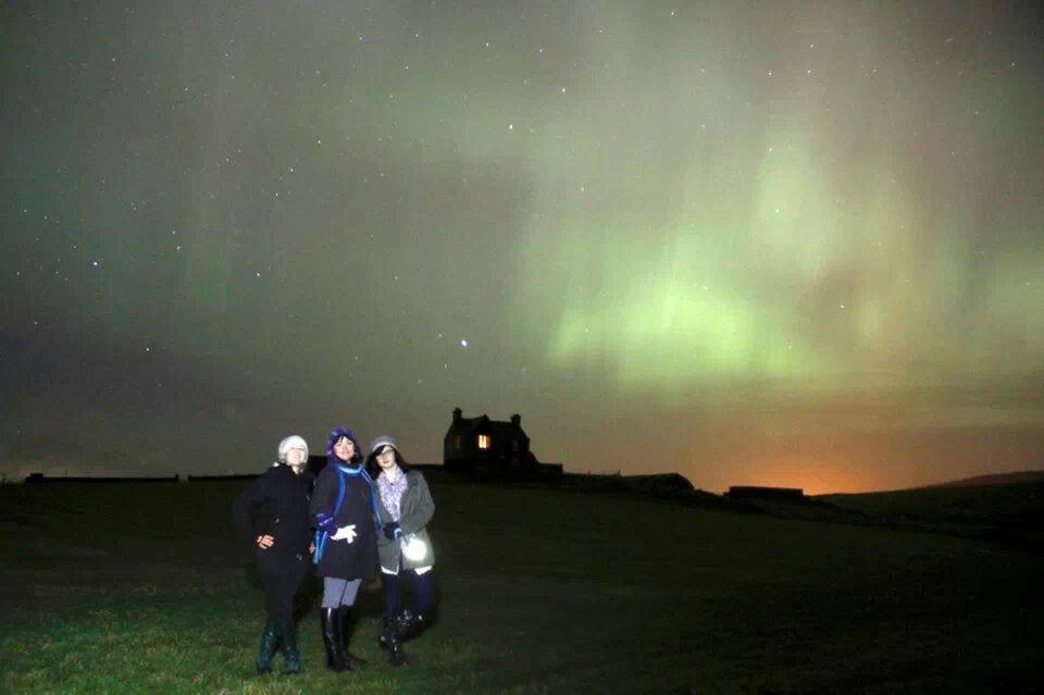 Aurora Borealis Shetland Islands