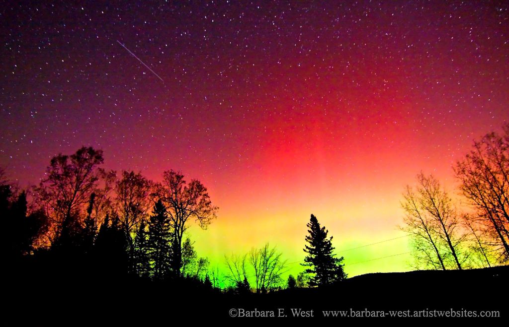 Aurora Borealis in Maine