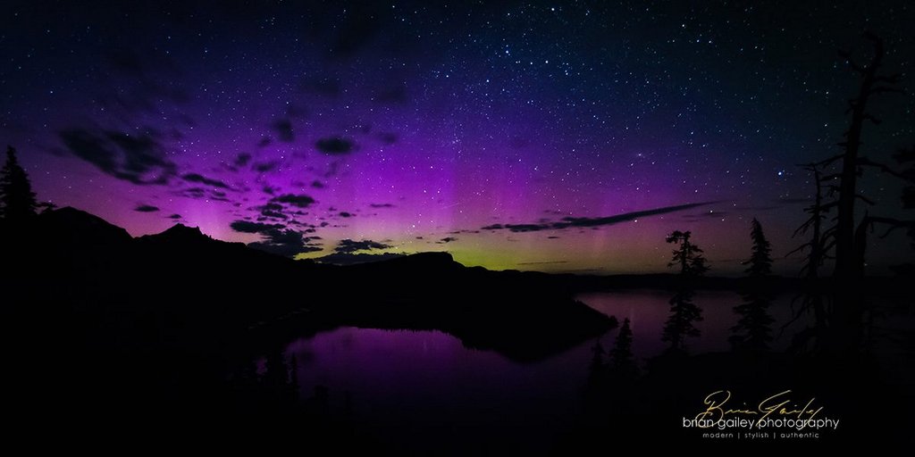 Aurora Borealis. By Brian Gailey