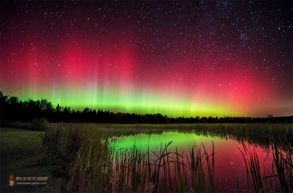 Aurora Borealis. From Maine by Mike Taylor