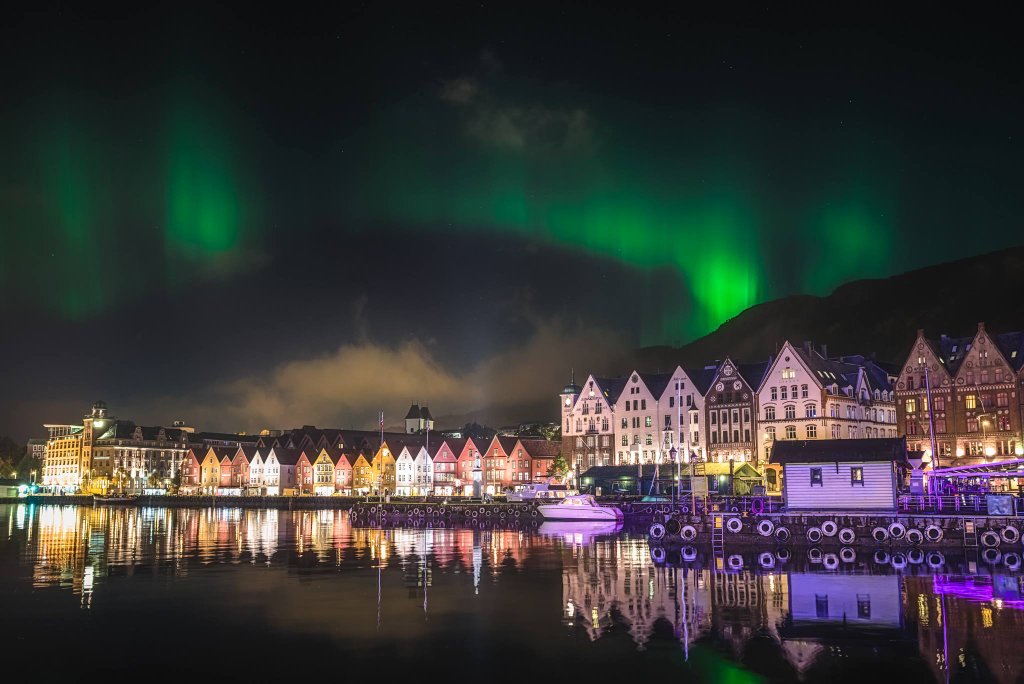 Aurora Borealis. In Bergen, Norway by Gunnar Kr Kopperud Photography