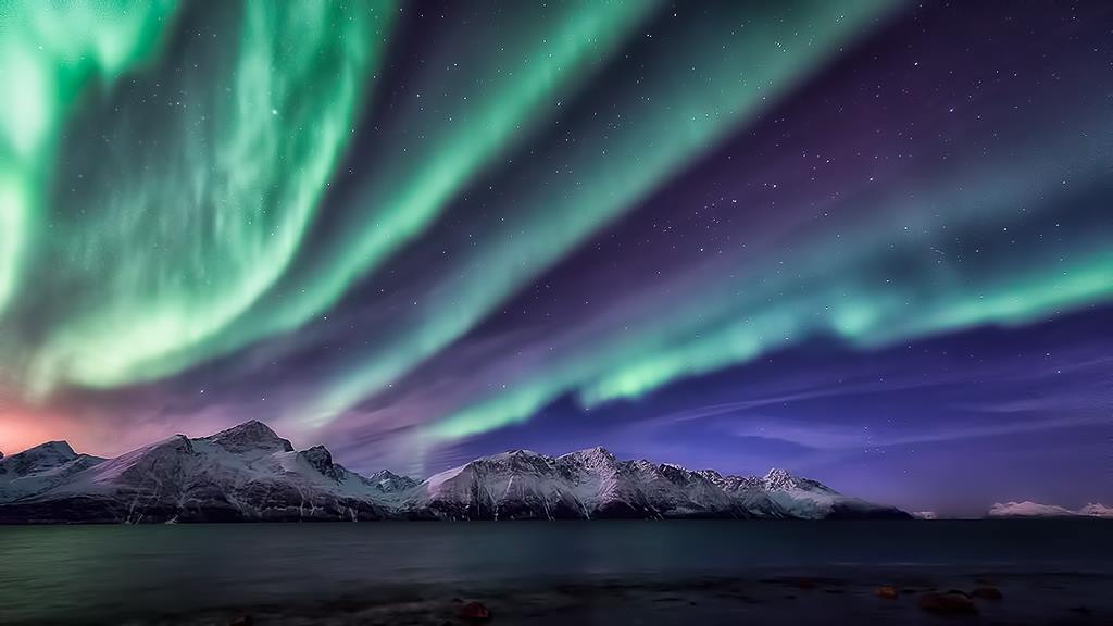 Aurora Borealis. From Djupvik, Kåfjord, Norway by Tor-Ivar Næss