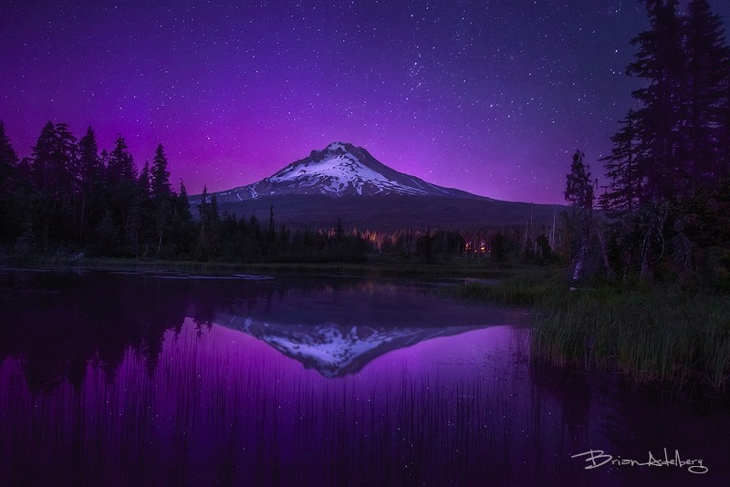 Aurora Borealis. From Oregon by Brian Adelberg