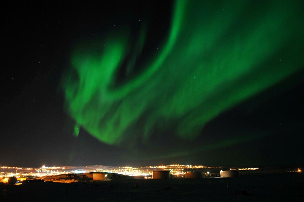Aurora Borealis. From Iqaluit, Canada by Rich-art Photos