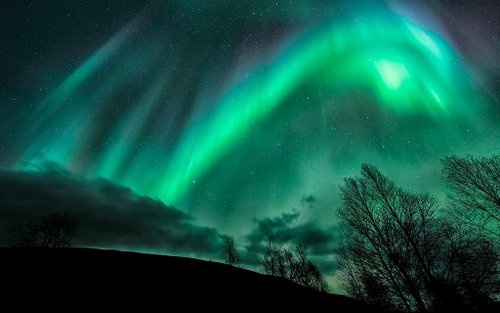 aurora borealis northern lights tonight nebraska