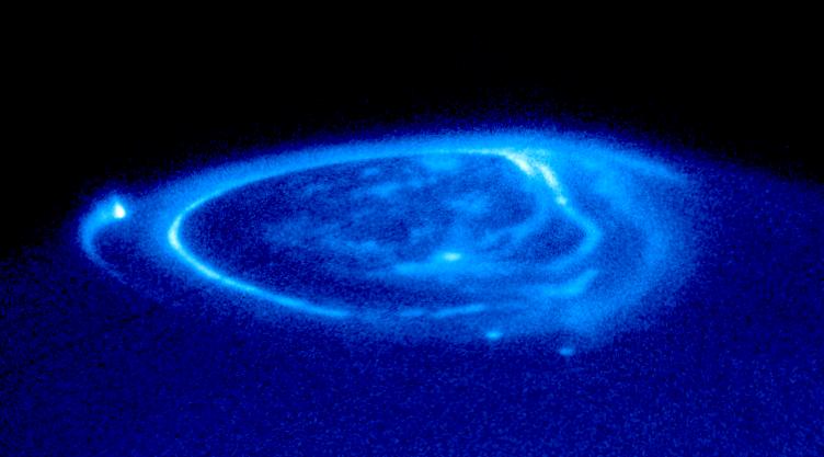 Aurora on Jupiter, credit NASA